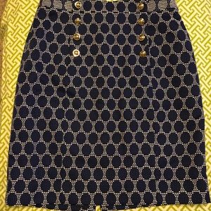Antonio Melani Navy Skirt 6
